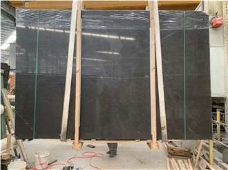 Pietra Grey Marble Tiles Showing Thin Veining