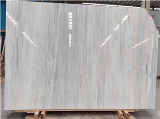 Platinum Sands Marble Slabs With Light Striped Veins