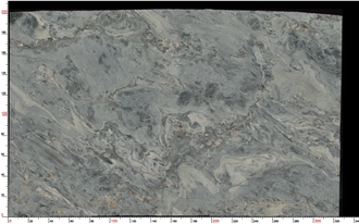 Portinari Quartzite Slabs Showcasing Artistic Gray Flows