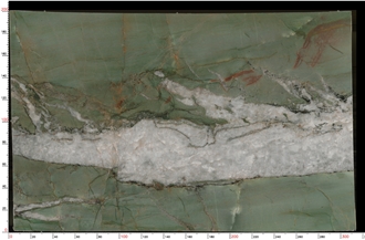 Royal Green Quartzite Slabs Intricate Green Layering