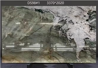 Royal Green Quartzite Slabs Showing Natural Green Tile