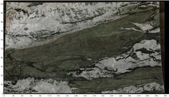 Royal Green Quartzite Slabs With Striking White Veins