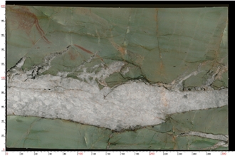 Royal Green Quartzite Slabs With Subtle White - Green Veins
