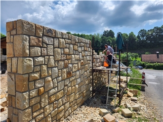 Kocber Sandstone Split Building Stone