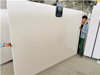 Crystal White Marble Slabs
