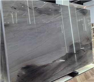 Brazilian Galaxy Blue Quartzite Slabs