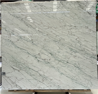 Burmese Bulgari White Marble Polished Slabs