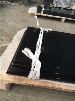 Polished Shanxi Black Granite Slabs