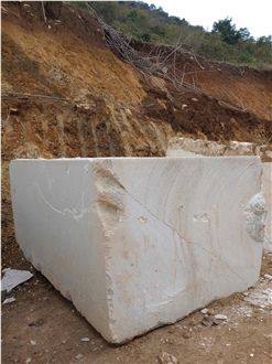 Crystal White Marble Blocks