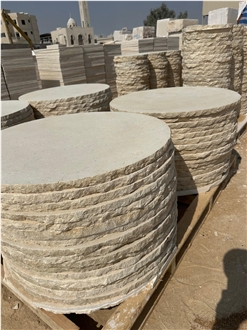Sunny Menia Marble Paving Stone - Paving Circles – Outdoor Landscaping Stones