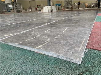 Baltic Gray Marble 3CM Thick Arched Tiles Walls