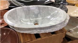 Customized Marble Mounted Wash Basin