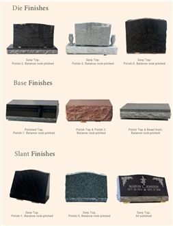 Granite Headstones, Gravestones