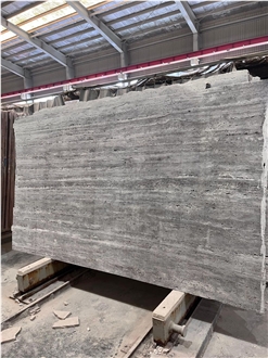 Takab Silver Travertine Slabs