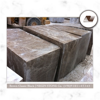 Iran Classic Brown Marble Blocks