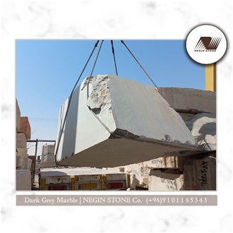 Iran Pietra Dark Grey Marble Blocks
