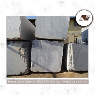 Persian Dawn Gray Marble Blocks