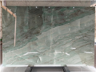 Customizable Luxury Royal Jade Natural Quartize Tiles