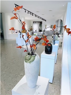 White Marble Spring Home Decor Products Interior Vase