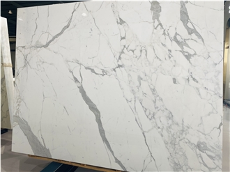 Arabescato Carrara Polished Marble Slabs