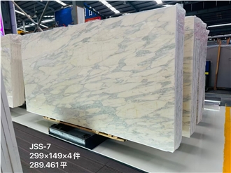 Calacatta Monet Marble Polished Slabs For Interior Using