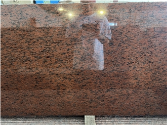 Camellia Red Granite American Red Slabs For Decoration