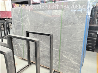 Factory Price Hermes Gray Marble Slabs For Project