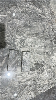 Impression Gray Marble Slabs For Decoration