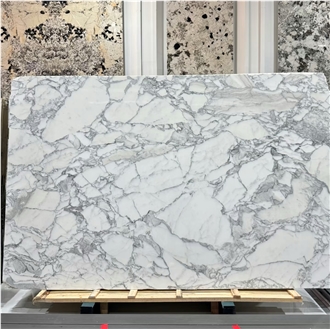 Italy Arabescato White Polish Marble Slabs