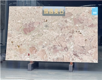 Italy Polished Ceppo Monet Garden Marble Slabs For Decoration