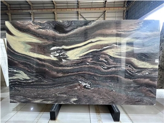 Italy Rosso Luana Marble Slabs For Luxury Decoration
