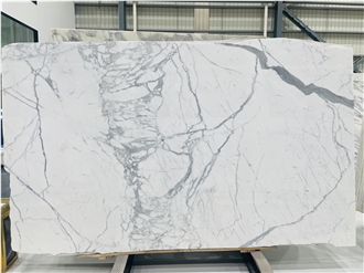 Italy Statuary Marble Slabs For Interior Floor Wall Design