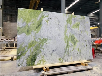 Lago Glacier Green Marble Slabs For Decoration
