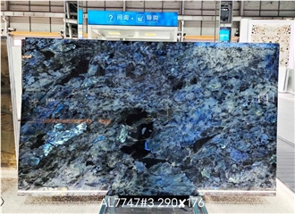 Luxury Madagascar Labradorite Blue Granite Slabs