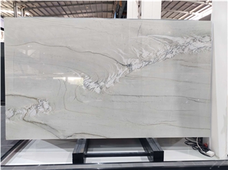 Mont Blanc Marble Slabs For Home Decoration