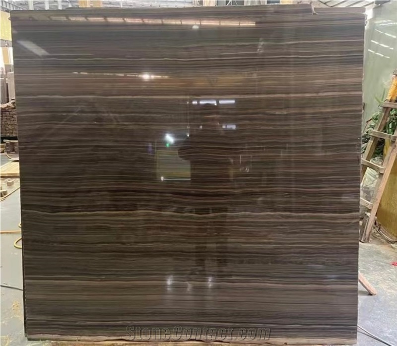 Obama Wood Marble Slabs For Decoration