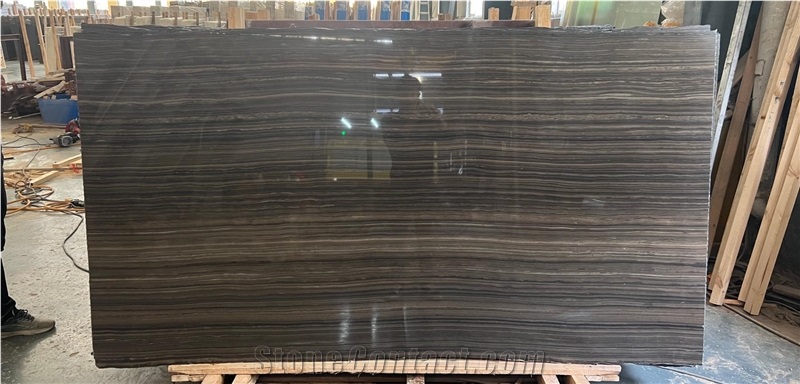 Obama Wood Marble Slabs For Decoration