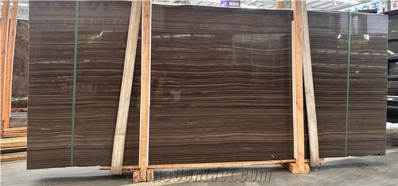 Obama Wood Marble Slabs For Decoration