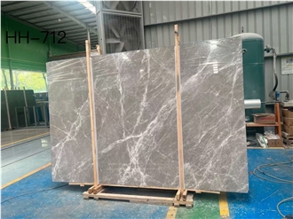 Star Collar Grey Marble Slabs For Floor