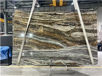 Traonyx Travertine Slabs For Appartment Hotel Project