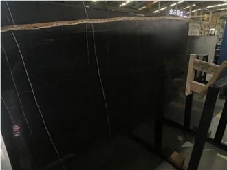 Tunisia Noir Aziza Marble For Floor Tiles