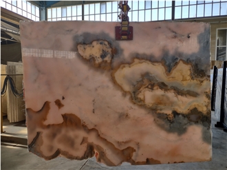 Pink Onyx Slabs