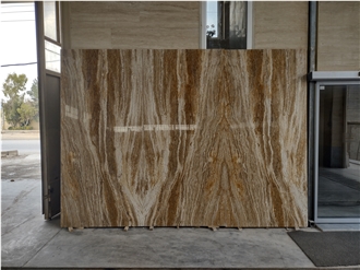 Silk River Travertine Slabs