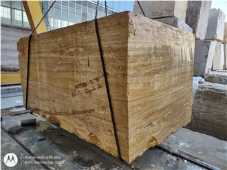 Yellow Travertine Blocks