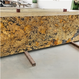 Alaska Gold Granite Slabs