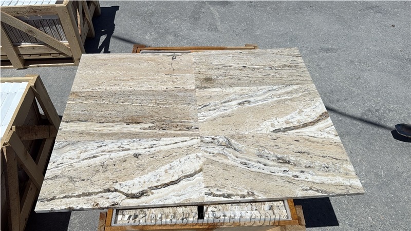Philadelphia Travertine Vein Cut Tiles