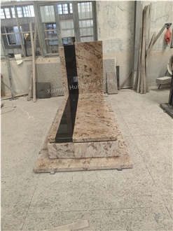 Indiano Gold Granite Single Monument