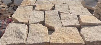 Yellow Granite Split Wall Stone G682 For Wall