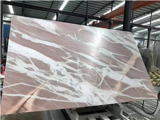 Brazil Rosa Bahia Marble Slabs For Floors Honed Or Polished
