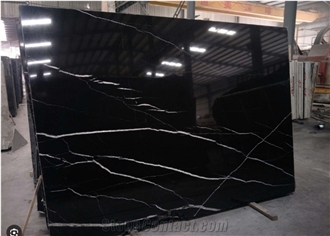 China  Black Marquina Marble Slabs